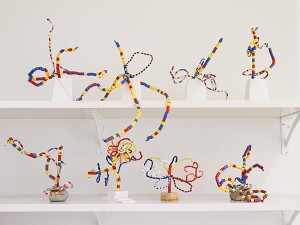 針金ビーズアート