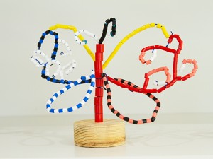 ビーズアート・蝶（by天沼操）