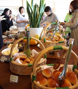 交流会_清泉寮の食事