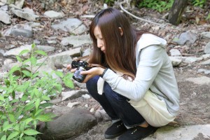 カメラ女子