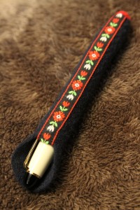 手作り布製ペンケース