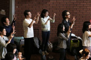 新沢としひこさんと手遊び