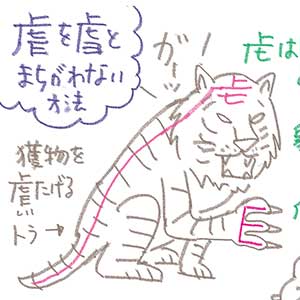 虐待の「虐」という漢字の覚え方